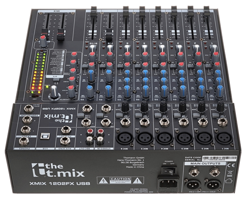 the t.mix xmix 1202 FX USB