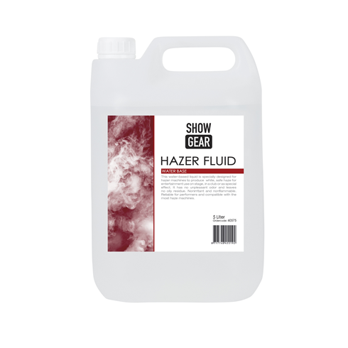 Showgear Hazer Fluid 5 Liter Water base