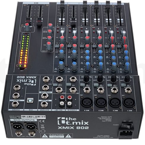 the t.mix xmix 802 USB