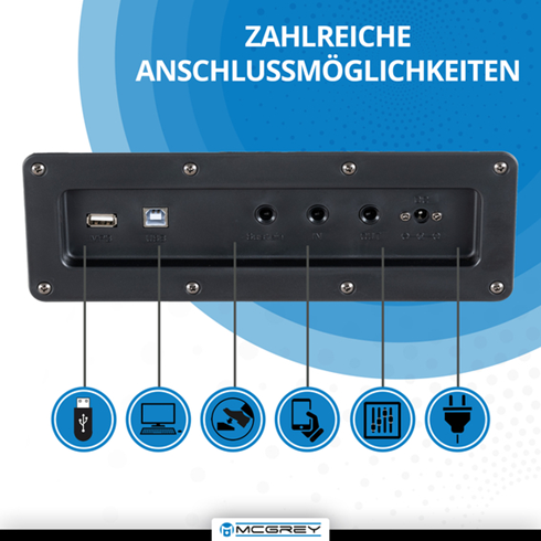 McGrey DP-19 SM E-Piano Matte Black