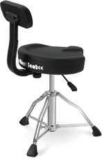 XDrum BeatSeat Drum Throne Saddle Pneumatic with Backrest